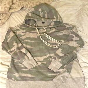 Aerie camo hoodie